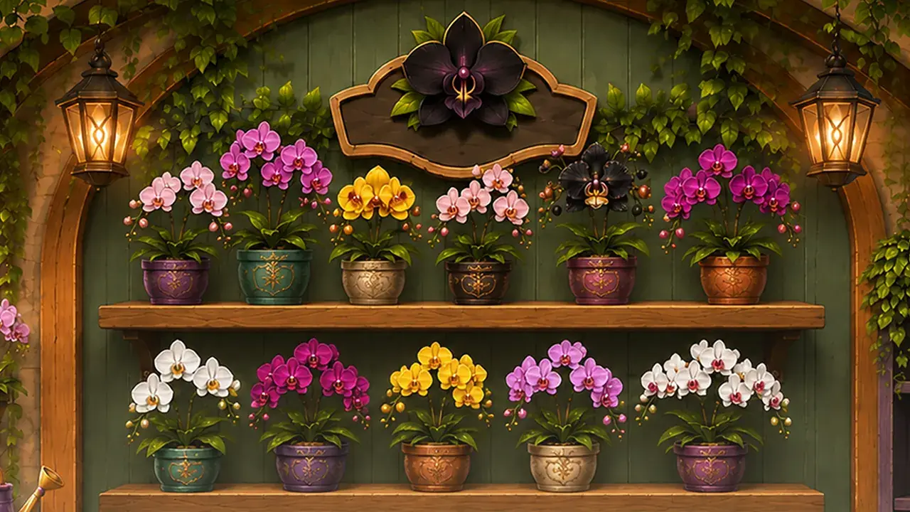 The Black Orchid game artwork